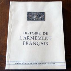 Livre : Histoire de l'armement fran&ccedil;ais - 1964