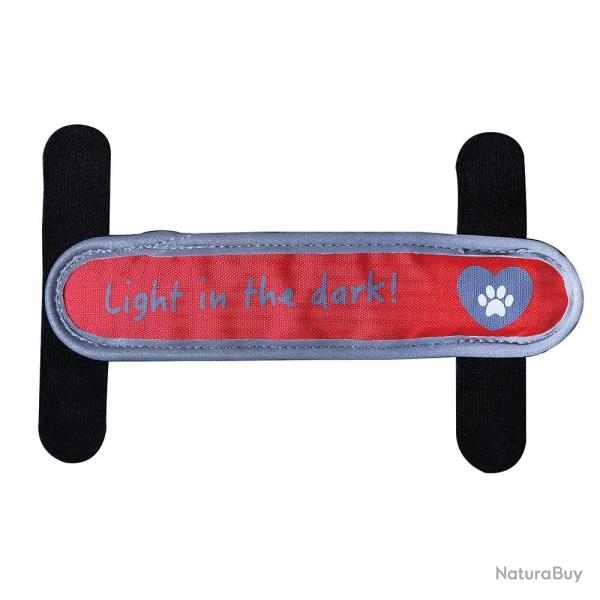 Lani�re LED pour collier et harnais - �clairage s�curis� 3 modes