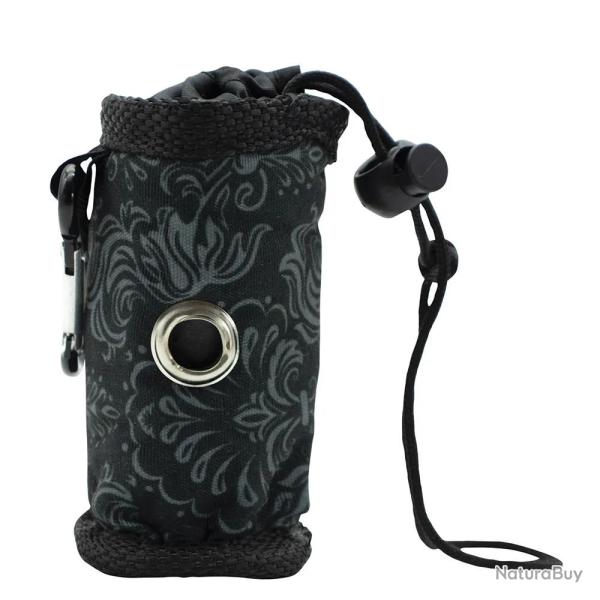 Distributeur de sacs � d�chets pour chien avec cordon en nylon