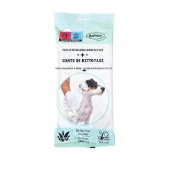 Lot de 5 Gants de Nettoyage Jetables pour Chien - Hygi&egrave;ne Pratique et Douce
