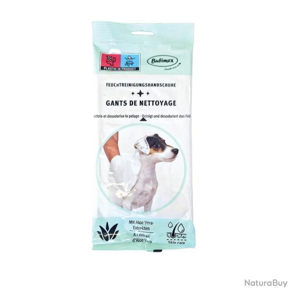 Lot de 5 Gants de Nettoyage Jetables pour Chien - Hygi�ne Pratique et Douce