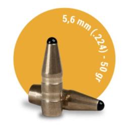 Ogives Sans Plomb Monolithiques FOX CLASSIC HUNTER TIPLESS cal.5,6mm (.224) 50gr - Boite de 50 unit&eacute;