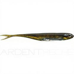 Leurre souple FISH ARROW Flash-J Split 3 01 Green pumpkin silver