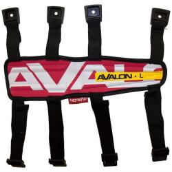 Prot&egrave;ge-bras double en polyester Avalon L 25 cm Rouge