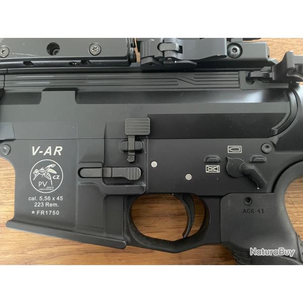 Carabine V-AR15 canon 12�� Cal.223rem