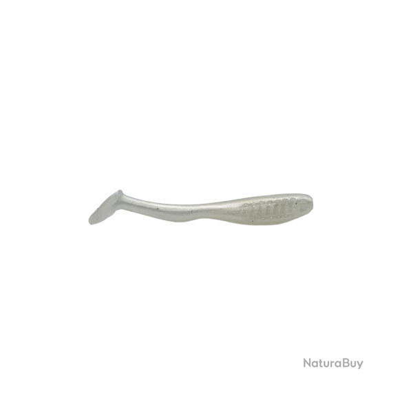 Optimus Shad 50 - Leurres souples sp�cial truite - ? OFFRE : 2 sachets + 1 sachet offert / Blanc