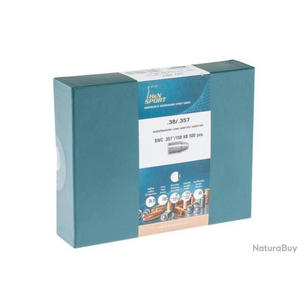 Ogives H&N - high speed - semi wad cutter .44 (.429) 240 gr