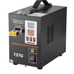 Machine &agrave; souder par points Portable 737G, Station de soudage avec 2 modes de soudage, &eacute;clairage LED