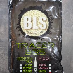 Billes tra&ccedil;antes 0.25g BLS verte