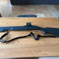 Fusil superpos&eacute; Khan Arms INTEGRA Slug Synth&eacute;tique Black cal.12/76 (51cm)