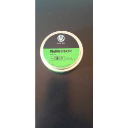 Plombs diabolo basic 4,5mm