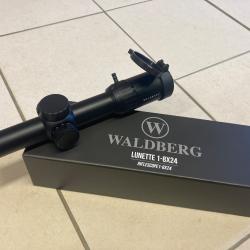 Vends lunette de battue WALDBERG 1-8x24 r&eacute;ticule lumineux
