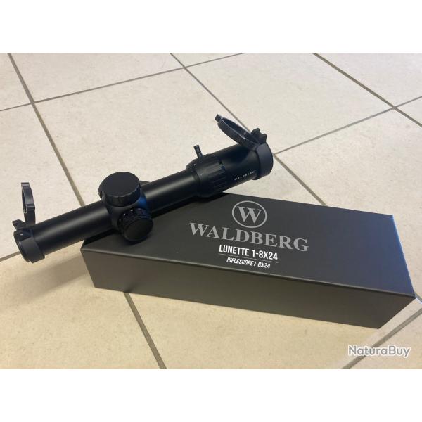 Vends lunette de battue WALDBERG 1-8x24 r�ticule lumineux