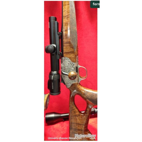 FIN DE SAISON Blaser R8 d'exception enti�rement grav� rinceaux t�te titane gr-10 / calibre au choix