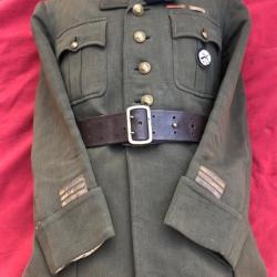 WW2 VAREUSE D'UN CAPITAINE DU 38ieme RI