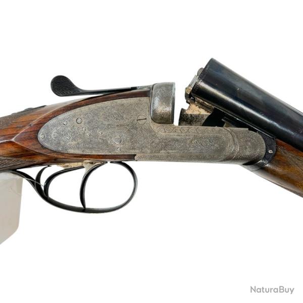 Fusil artisanal Belge juxtapos� � platines, cal 16/70, 70 cm, mise � prix 1� sans r�serve, occasion.