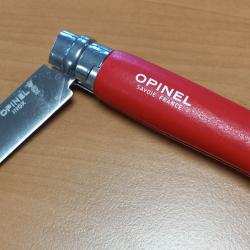 *** Opinel - Baroudeur N&deg;08 Inox Rouge ***