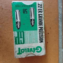 Bo&icirc;te de cartouche 22 lr g&eacute;velot collector