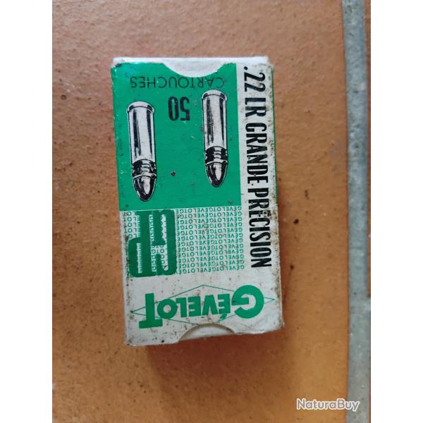 Bo�te de cartouche 22 lr g�velot collector