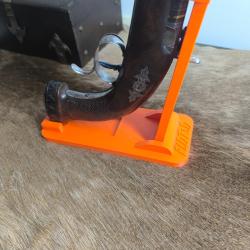 Support pistolet pliant orange
