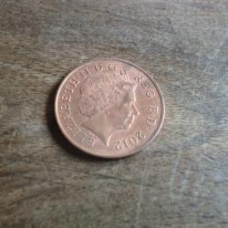 monnaie &eacute;lisabeth II 2 pence 2012