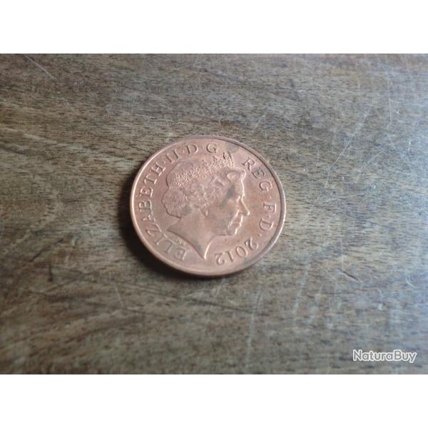 monnaie �lisabeth II 2 pence 2012