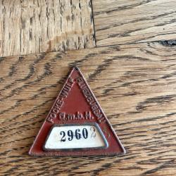 Rare Badge d'identification (Werksmarke) Focke-Wulf aviation