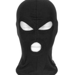 Cagoule 3 trous Noire - 10901A - MFH