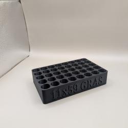 Plateau de rechargement 11x59r GRAS X40