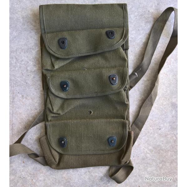 Sacoche porte grenade Arm�e Fran�aise p�riode guerre d' Alg�rie