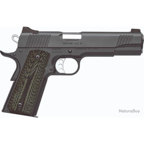 Pistolet Kimber 1911 Custom TLE 2 - Cal. 45 ACP - Canon 5'' - Noir
