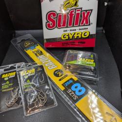 Lot 419/ CARP SPIRIT, RAZOR , Storm....Fish and Fishing.