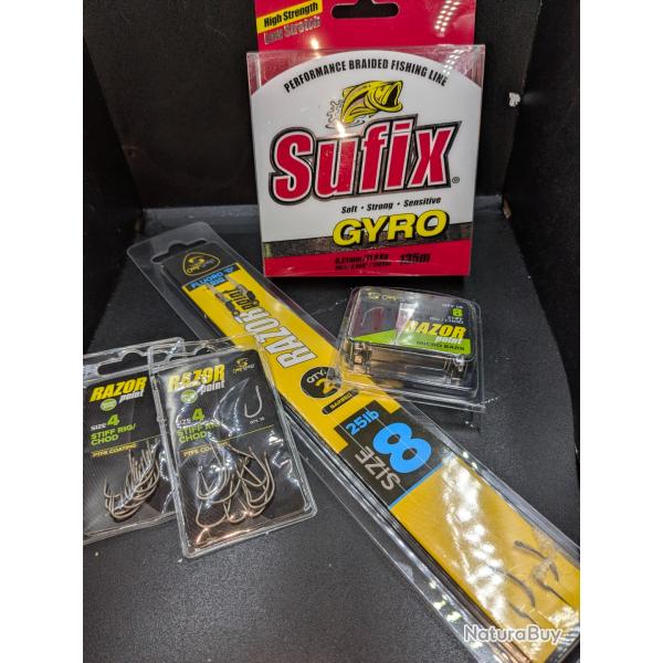 Lot 419/ CARP SPIRIT, RAZOR , Storm....Fish and Fishing.