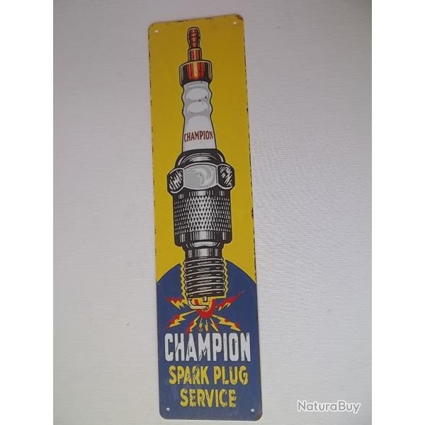 Plaque d�corative champion