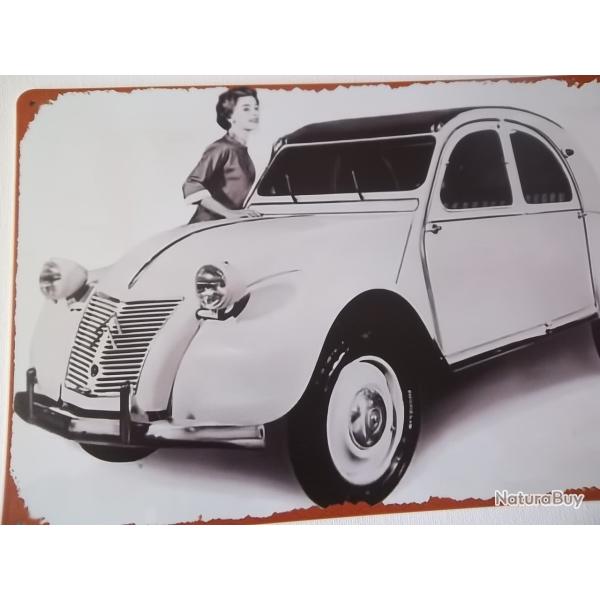 Plaque d�corative 2 CV