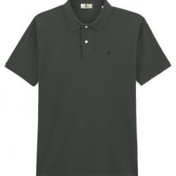 POLO Serge Blanco MANCHES COURTES LAXTON PRINT L Carbone