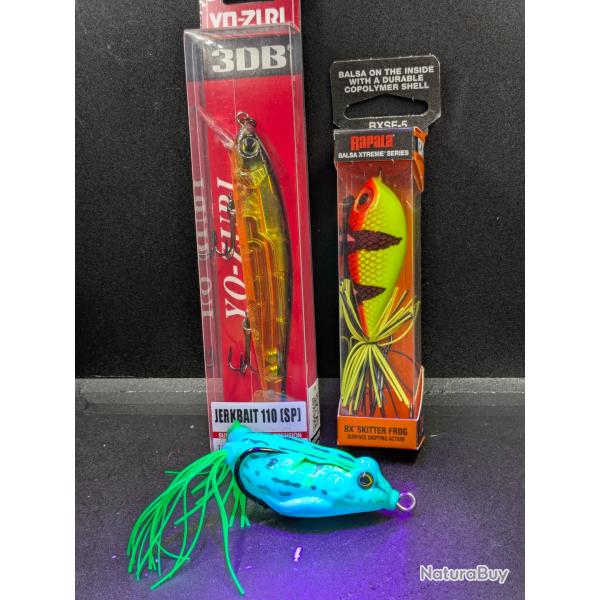 Lot 423 /Leurre RAPALA , YO-ZURI .... FISH AND FISHING.