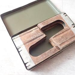 Boite de dotation individuelle de poche + 4 clips. Ordonnance Suisse pour K11 ou K31