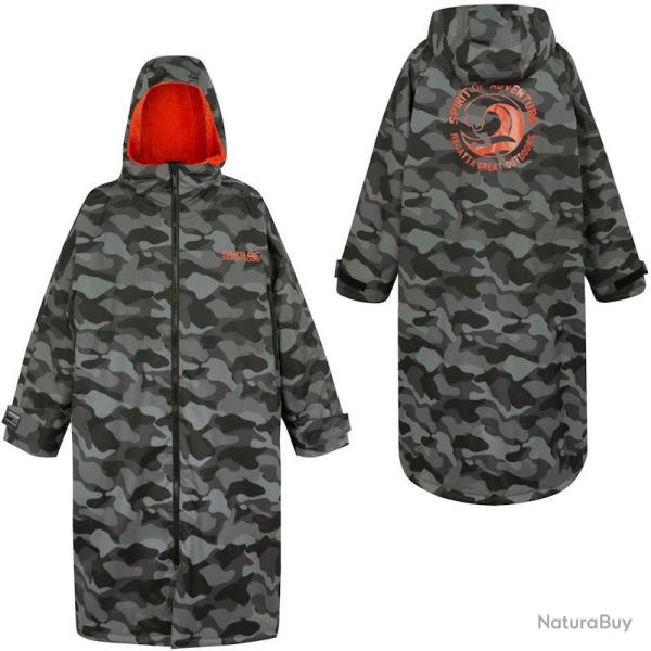 Veste peignoir imperm�able Regatta Proof Robe camouflage L/XL