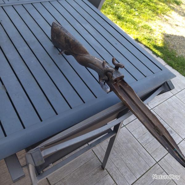 Crosse pour fusil � piston