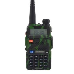 Baofeng UV-5R Talkie-Walkie Bi-Bande VHF/UHF 136-174 & 400-520 MHz 5W Pack Complet Camo