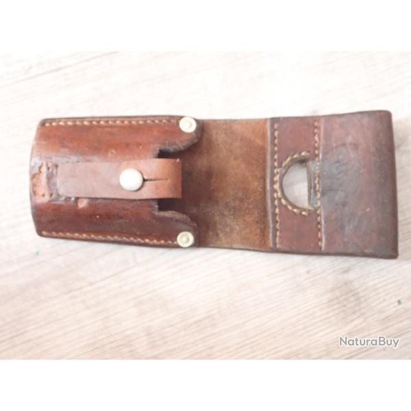 1943 RARE PORTE FOURREAU / GOUSSET / PORTE BAIONNETTE POUR FASS 57 du 1er TYPE