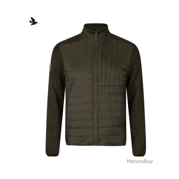 Destockage - Veste Seeland Th�o Hybrid  coloris : Pine Green