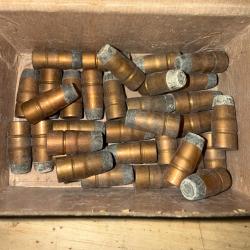 LOT DE 33 OGIVES DEMI BLINDEE CAL.365    198 GRS