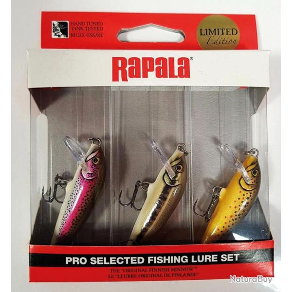Kit 3 Leurres truite RAPALA artistic Sp�cial Truite