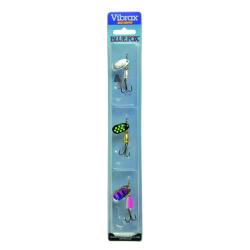 Kit 3 cuiller truite perche RAPALA truite blue fox