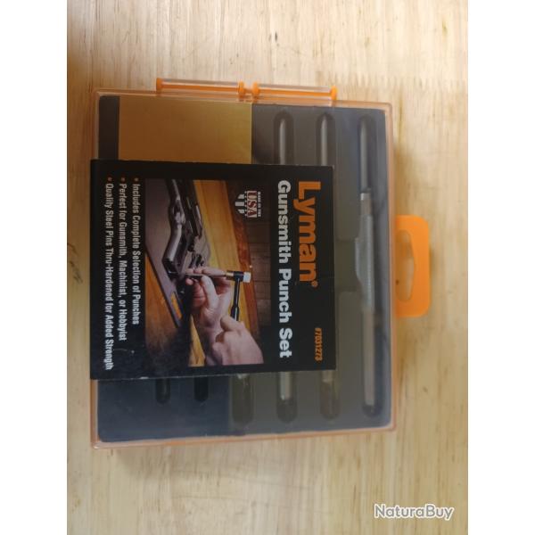 Set chasse goupille lyman