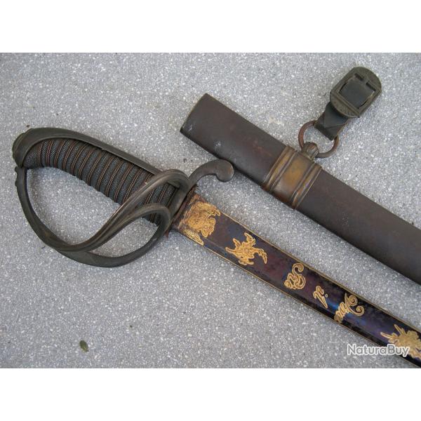 Tr�s Beau Sabre d'Officier de Cavalerie du Royaume de Sardaigne.