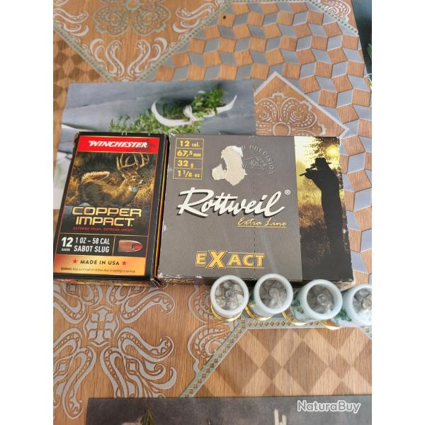 balles cal 12 rottweil