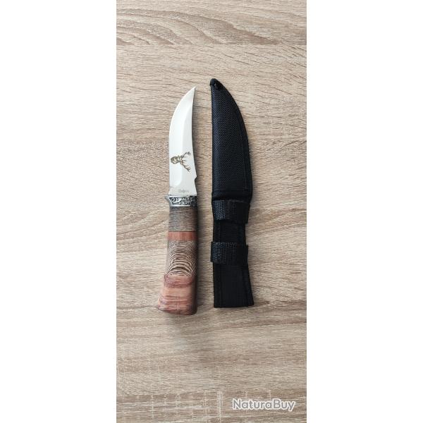 Couteau de Chasse BSH Adventure - Acier Inox 440